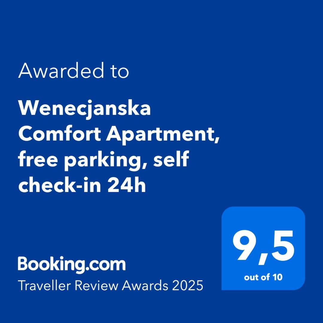 Wenecjanska Comfort Apartment, Free Parking, Self Check-In 24H Познань Экстерьер фото